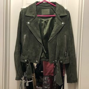 Blank NYC Suede Moto Jacket